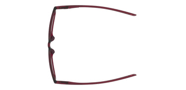 Designer Women Under Armour Eyeglasses: UA 5025 - Crystal Red- SpecSMART Eye Clinic (Upper Side View)